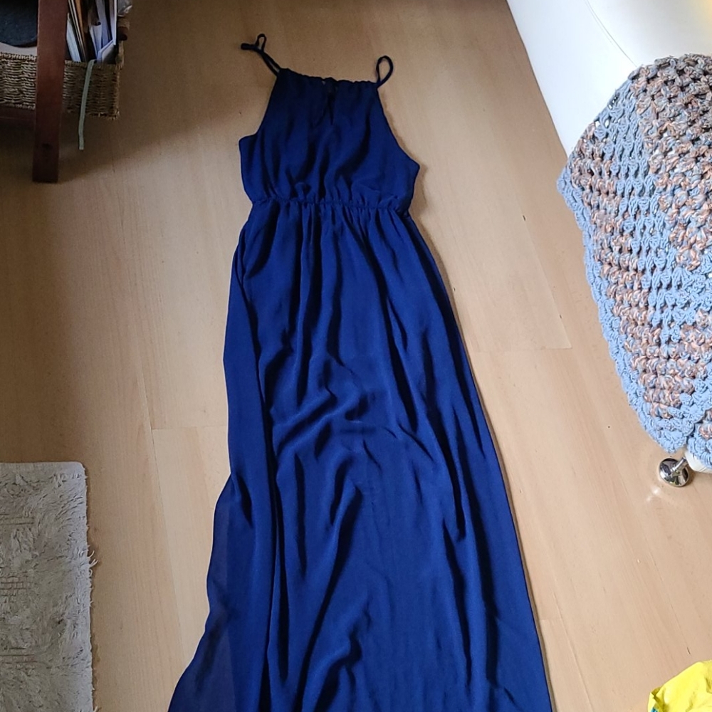 Blue dress